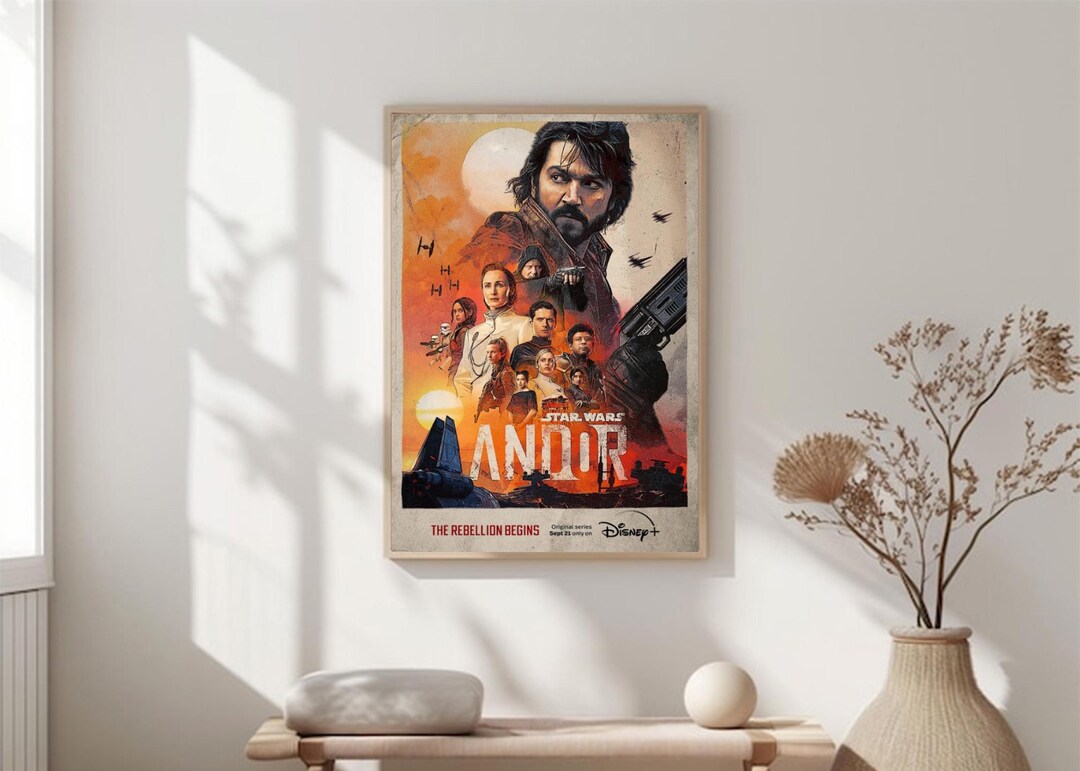 Andor Movie Poster TV Series Quality Glossy Print Photo Wall Art Star ...