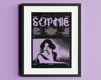 SOPHIE Xeon Poster Print | Sophie Poster (shipping From EU