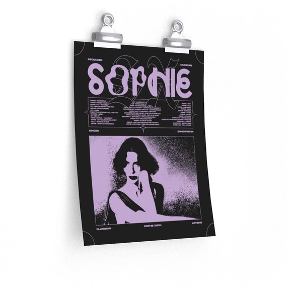 SOPHIE Xeon Poster Print | Sophie Poster (U.S. Shipping) | Premium