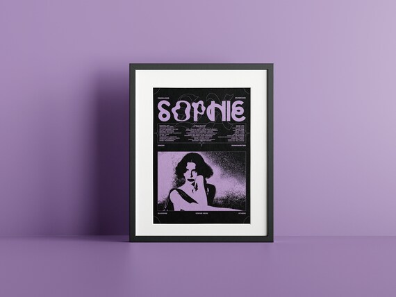 sophieページ SOPHIE Xeon Art Poster | Music Producer Gift (digital Download) - Etsy