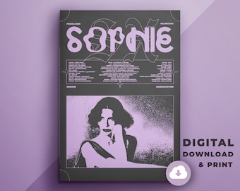 SOPHIE Xeon Poster Print | Sophie Poster (U.S. Shipping) | Premium