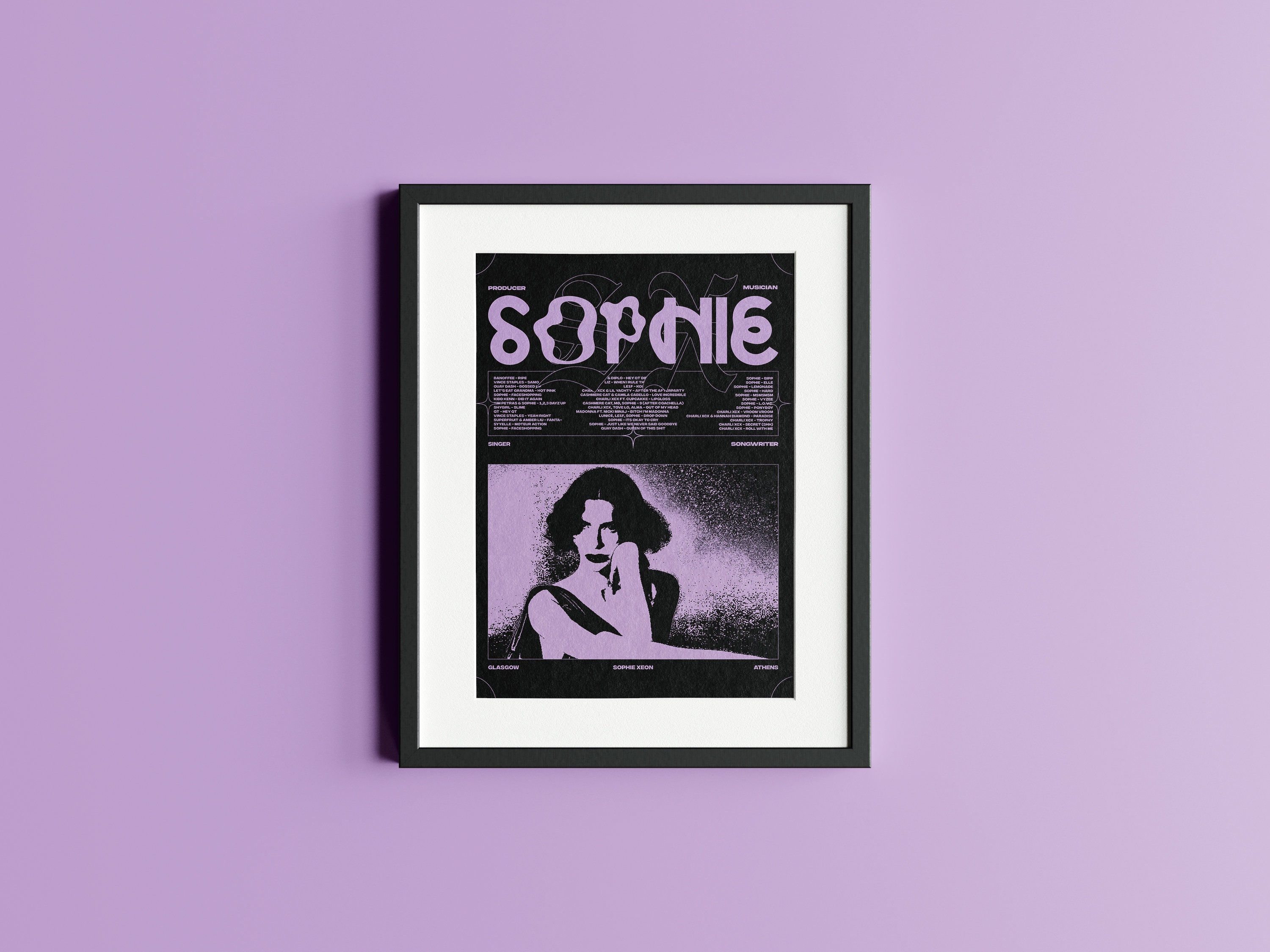 SOPHIE Xeon Poster Digital Download & Print Sophie Poster Etsy Australia