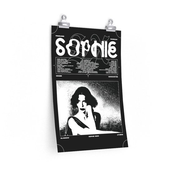 Sophie Xeon Poster | Hyperpop Music Art Print - Etsy