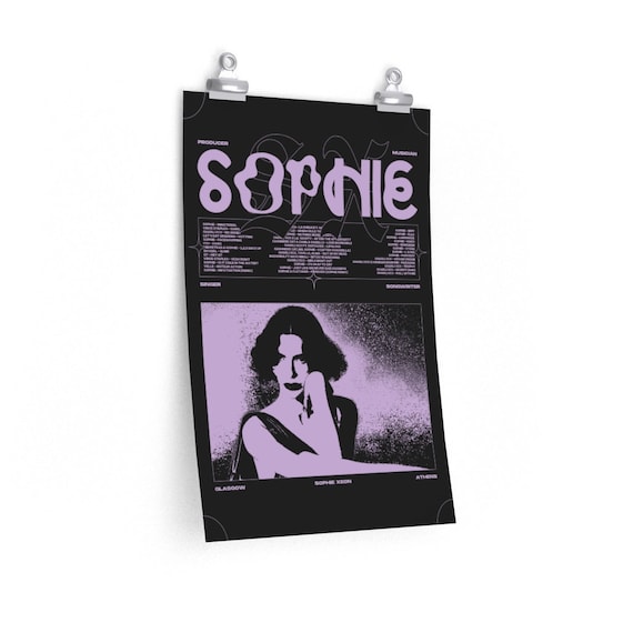 SOPHIE Xeon Poster Print | Sophie Poster (U.S. Shipping) | Premium