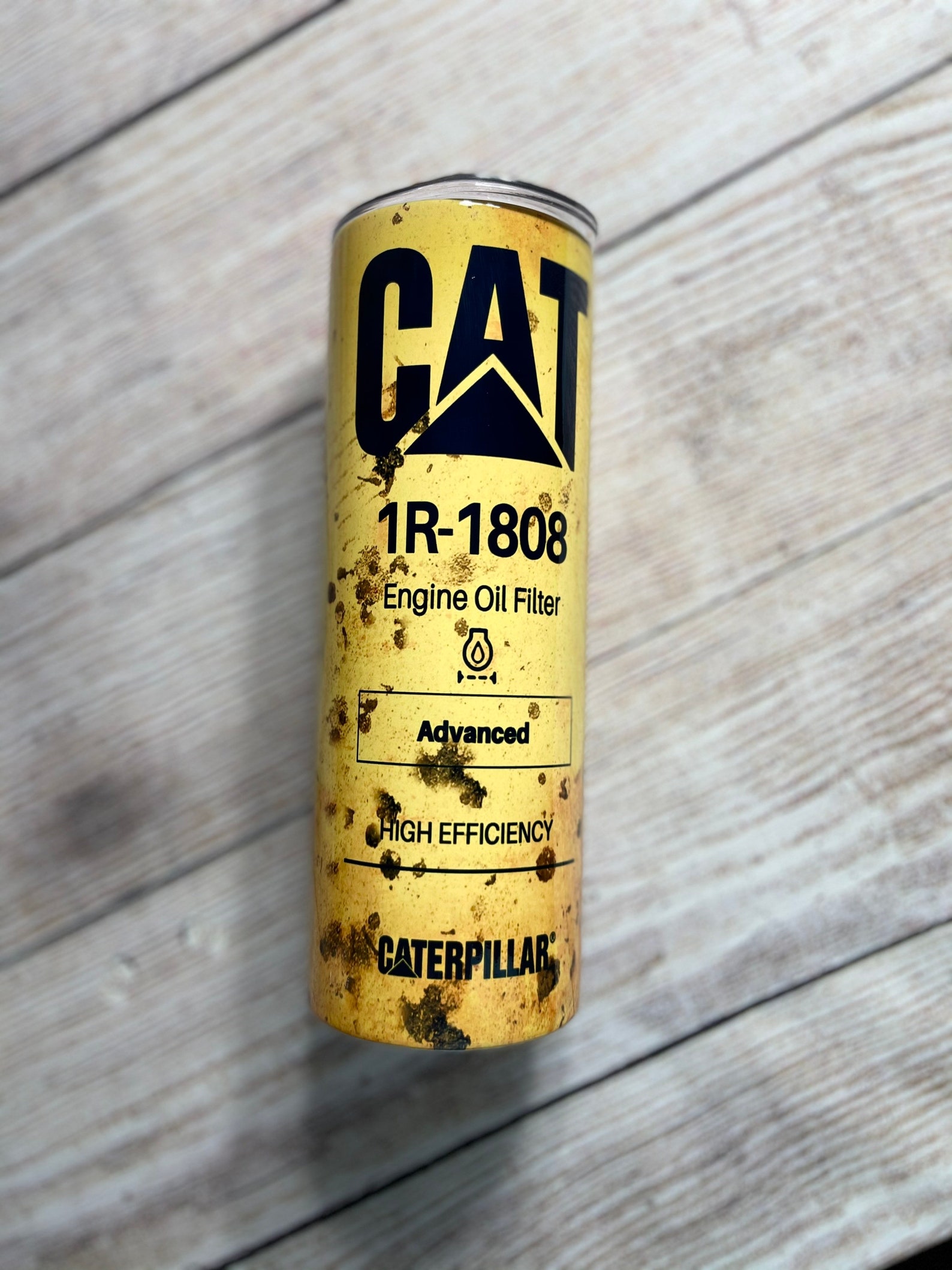 Oil Filter Tumbler 20oz Oil Filter CAT CAT filter tumbler Etsy