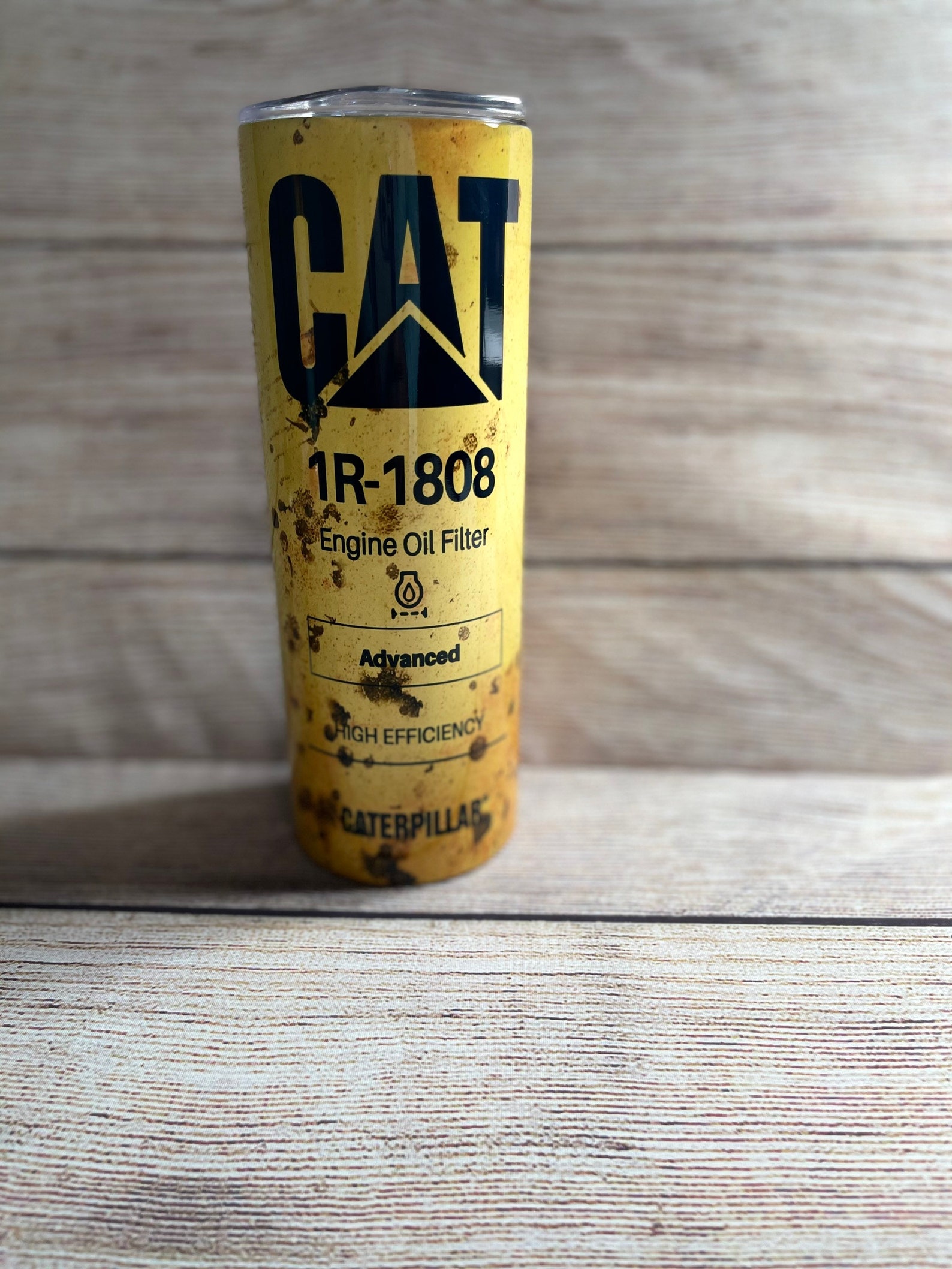 Oil Filter Tumbler 20oz Oil Filter CAT CAT filter tumbler Etsy