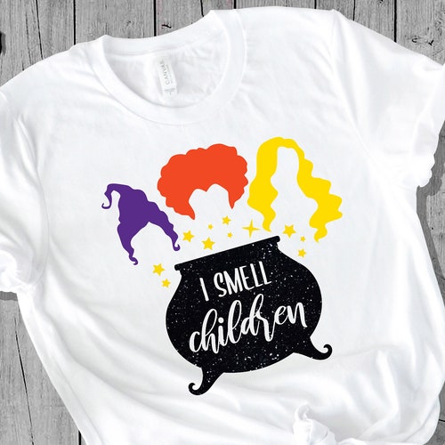 I Smell Children, Sanderson Sister Shirts, A Bunch Of Hocus Pocus Shirt, It's Hocus Pocus,Time Witches Halloween Shirt,Funny Halloween Shirt