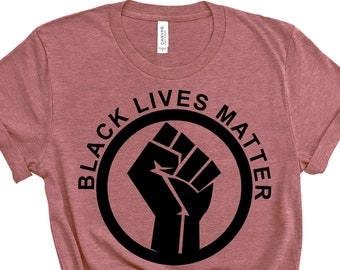 red blm shirt