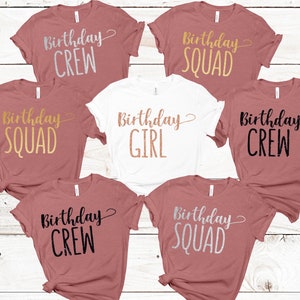 13th birthday squad shirts