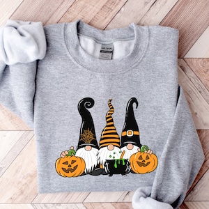 Halloween Gnomes Sweatshirt, Halloween Shirt, Halloween Gnomes T-Shirt, Halloween Funny Shirt, Halloween Gnome Tee, Halloween t-shirt
