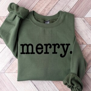 Christmas Sweatshirt, Merry Christmas Sweatshirt, Christmas Shirt for Women, Christmas Crewneck Sweatshirt, Holiday Sweater, Christmas Gift