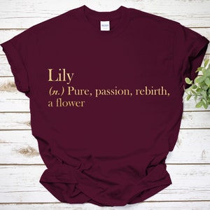 Your Name Is Here, Custom Name And Dictionary Meaning, Kids Custom Name Shirt, Personalized Name Shirt, Custom Name, Unique Name Shirt