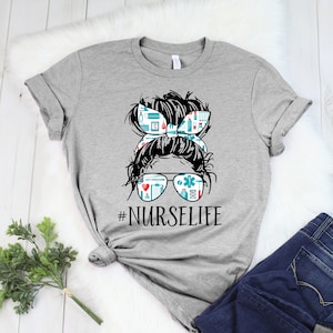 Nurse Life Shirt, Registered Nurse Shirts, RN Shirts, Nurse Week, CNA Shirt, Nursing Shirt, Nursing School Tee