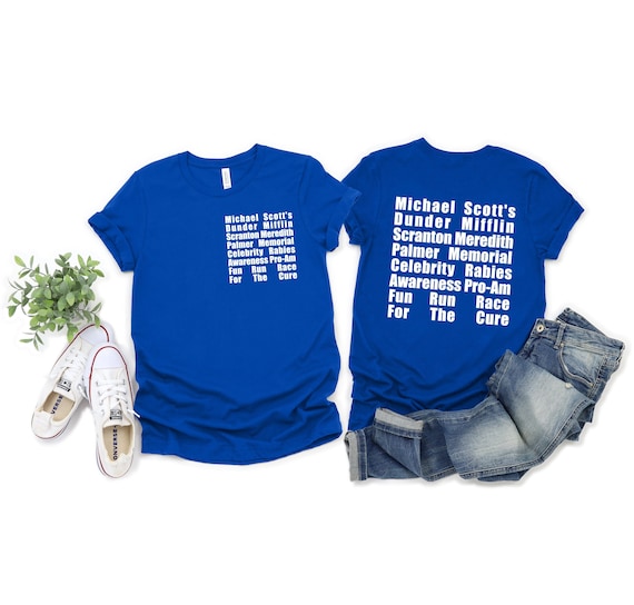 michael scott fun run shirt