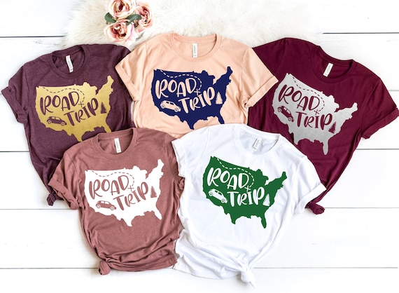 road trip family shirts