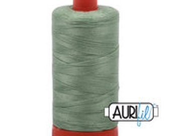 Aurfil 2840 Loden Green  Cotton Mako Thread 50wt 1300 meter Loden Green # 2840