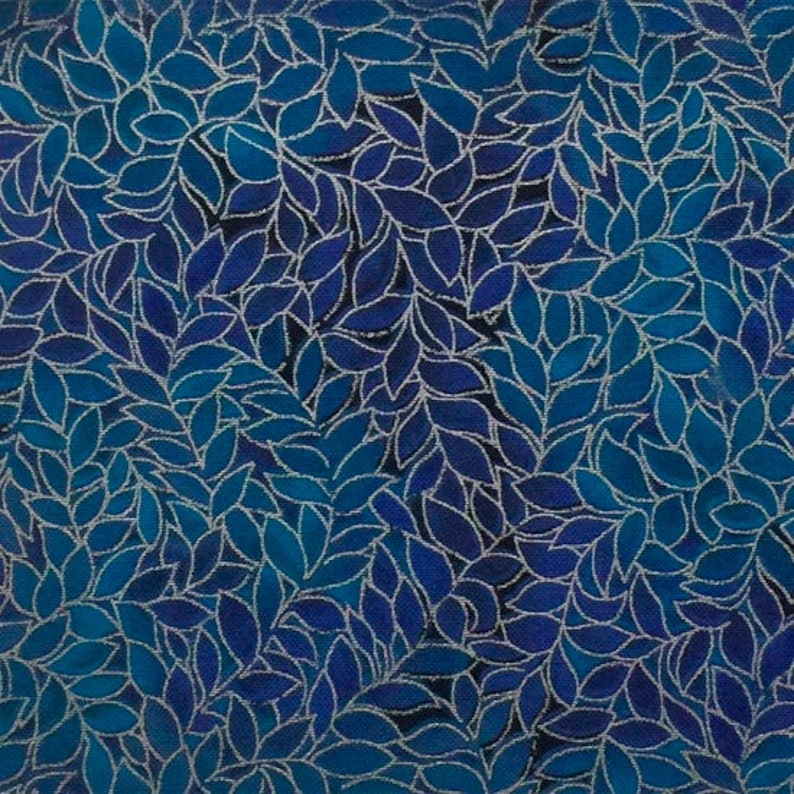 Honeystone with Metallic Quilt Fabric Royal Blue and Navy with Etsy