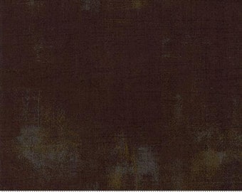 Grunge Bison 30150 416 Sold BTY Moda Quilting Quilt Fabric Dark Brown