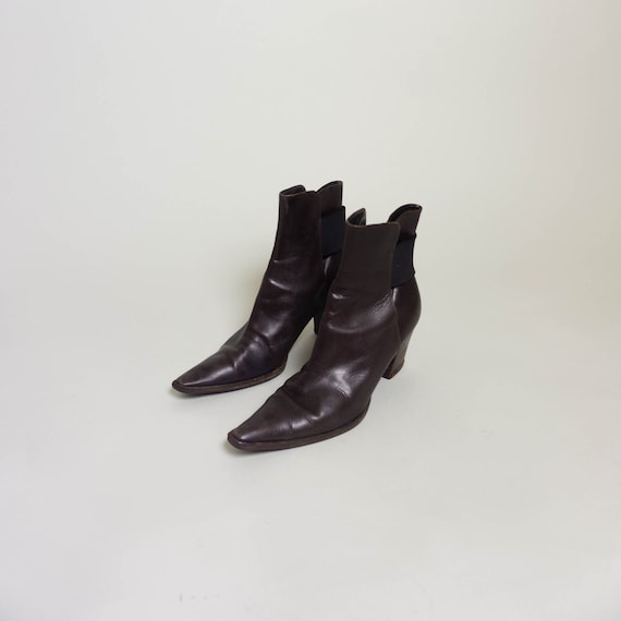 Vintage DRIES Van Noten Ankle Boots | EU 36, US 5… - image 1