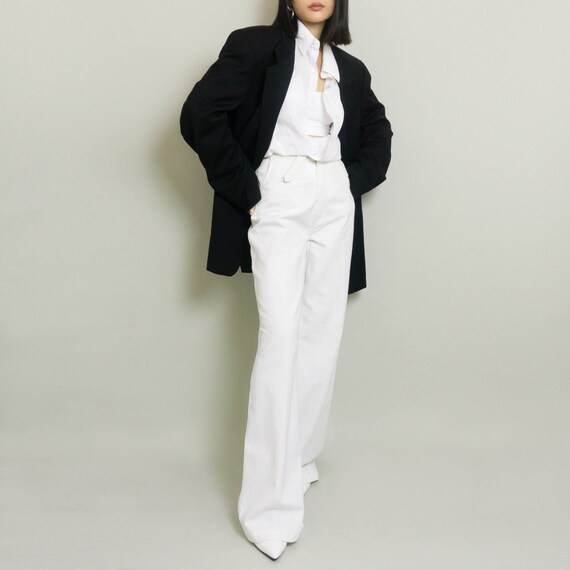 Vintage Oversized Yves Saint Laurent Blazer | Blac