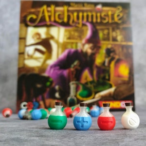 Alchemists - officially licenced 3D components for the board game