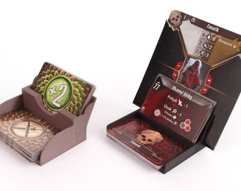 Gloomhaven - card stands for monster and modifier decks