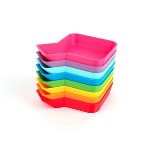 Token trays - universal, stackable, with funnel - standard size