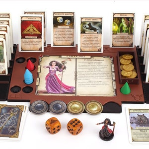 Talisman 4th edition - player dashboard / tray