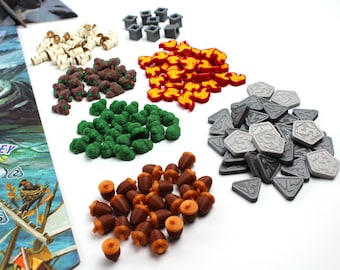 Everdell Silverfrost All-In Deluxe Token set | Board Game Upgrade (unofficial)