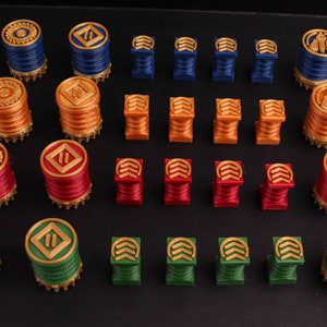 Dune Imperium - Faction Influence Counters (16pcs) - Unofficial Upgrade ...
