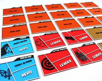 CIVIL WAR - Horizontal dividers for Marvel Champions: The Card Game