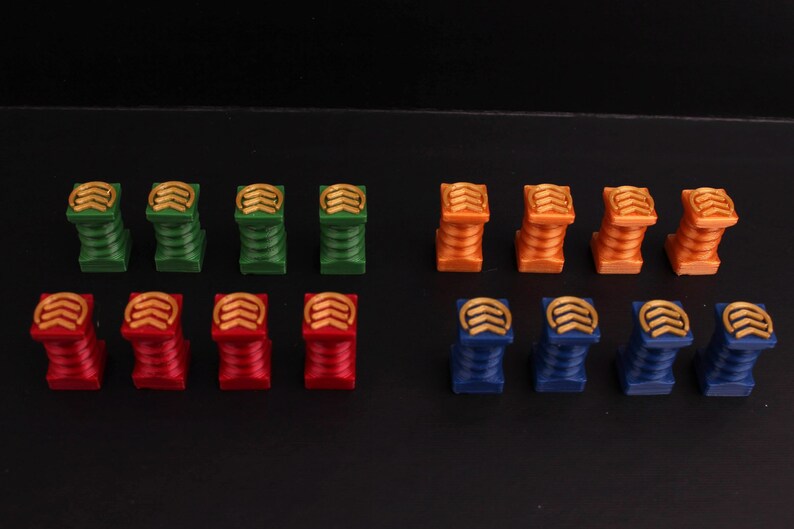 Dune Imperium Faction Influence Counters 16pcs - Etsy