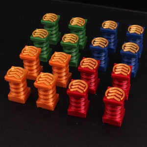 Dune Imperium - Faction Influence Counters (16pcs) - Unofficial Upgrade ...