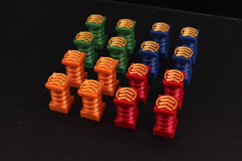 Dune Imperium Faction Influence Counters 16pcs - Etsy