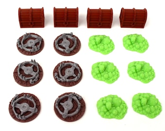 Gloomhaven - Fauces del León - trampas y tesoros