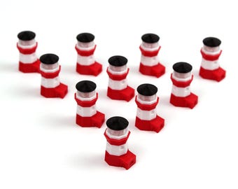 Fichas recordatorias del faro de Everdell Farshore (mejora no oficial) - 10 unidades