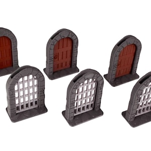 Dungeon doors - for Gloomhaven or other dungeon crawlers