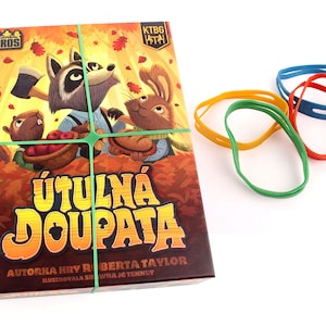 Bandas de goma en forma de X para cajas de juegos de mesa o cartas (colores aleatorios)