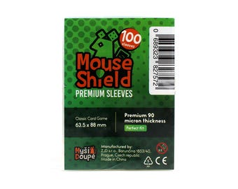 Classic Card 90mic SLEEVES (63,5x88mm) Mouse Shield