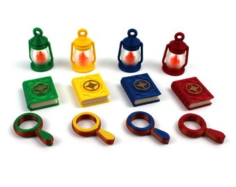 Lost Ruins of Arnak + Twisted Paths - Player research tokens - Licenced upgrade