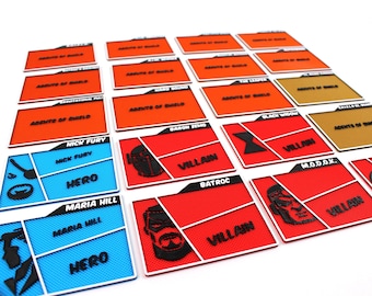 AGENTS OF SHIELD - Horizontal dividers for Marvel Champions: The Card Game