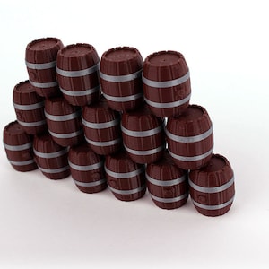 Barrels - upgraded tokens (for Brass Birmingham and other board games)