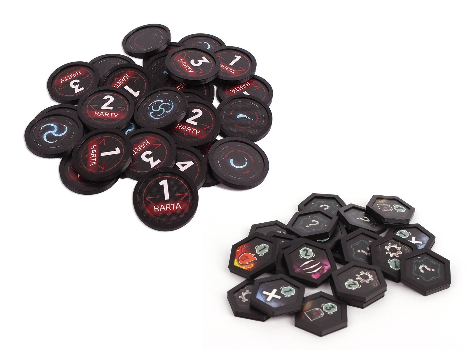 Nemesis intruder and exploration token shields