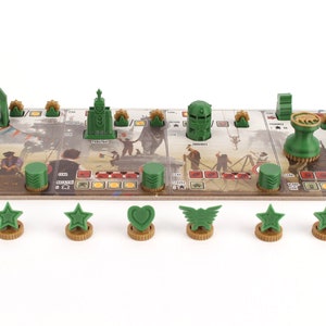 Scythe XXL player set for all factions - 207 deluxe 3D components