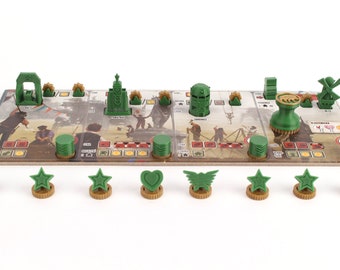 Scythe XXL spelersset voor alle facties - 207 luxe 3D-onderdelen