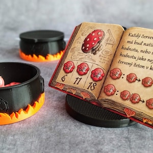 Cauldrons for Quacks of Quedlinburg board game (with expansion) - for cardboard pieces only