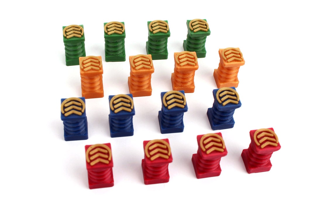 Dune Imperium - Faction Influence Counters (16pcs) - Unofficial Upgrade ...