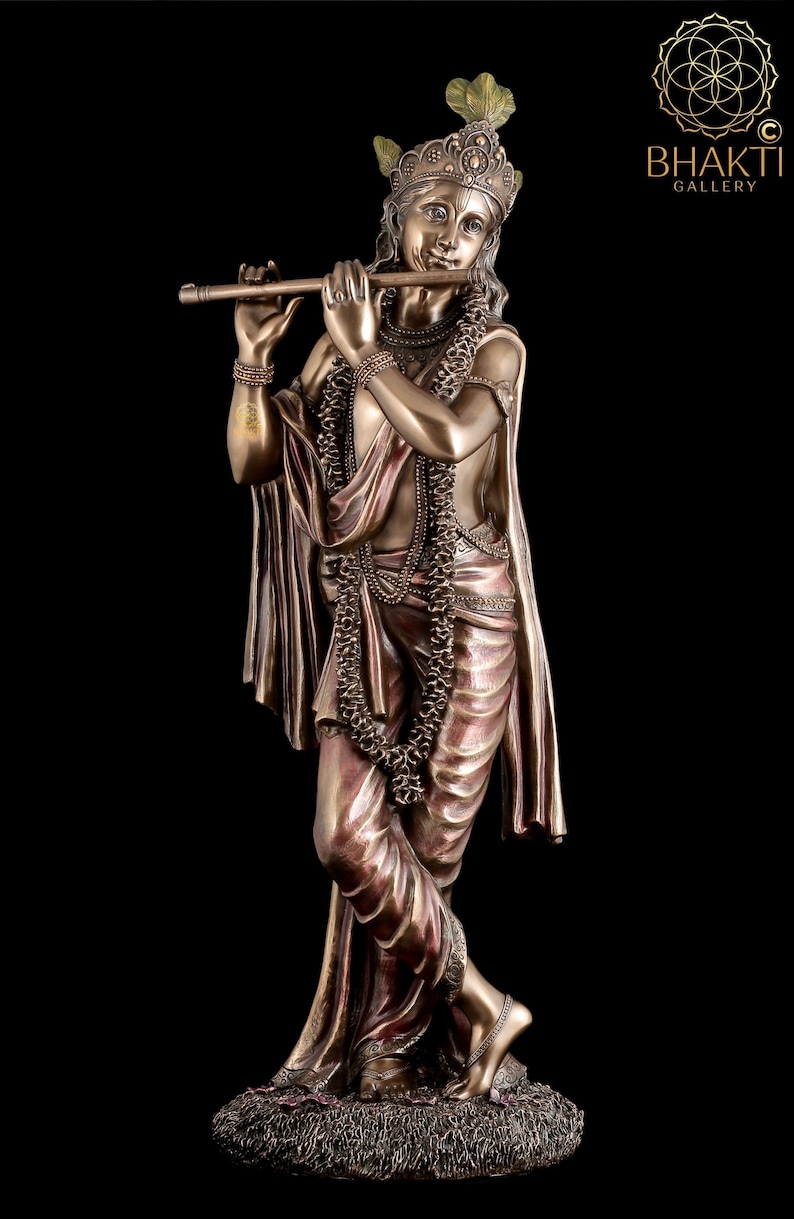 Radhekrishna Gopala Narayana Gopal Narayan. 62 CM Big Size Bonded