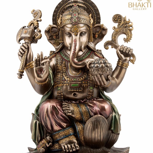 Whitewhale Lord Ganesh Idols Handmade Hindu God Ganesha Statue | Etsy