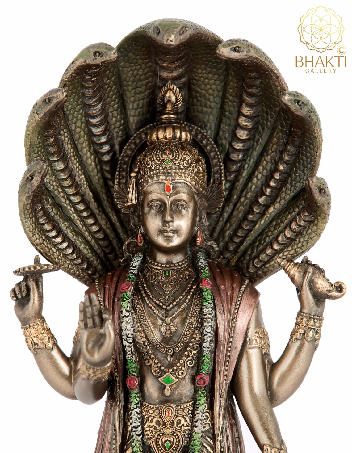 Vishnu Statue Lord Vishnu Statue 12.5 Hindu God Vishnu Etsy